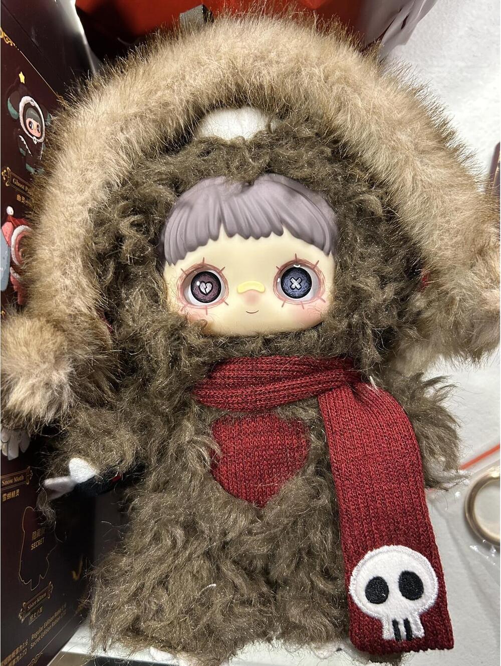 NEW Maymei Rebel Bear Winter Weirdness Plush Pendant Bag charm